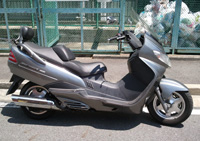 名古屋市 坂本様 車種skywave400