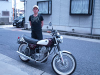 名古屋市 岡田様 車種YAMAHA SR400