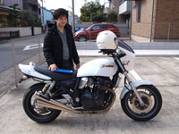 愛知県名古屋市 鍋田様 スズキ イナズマ400（カスタム）